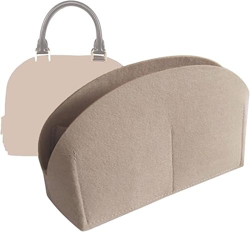 Lckaey Organizador de fieltro para Alma BB PM Organizador Insertar Mujeres Se adapta a Alma Insert 1004Khaki-3XL (NLMA-MM