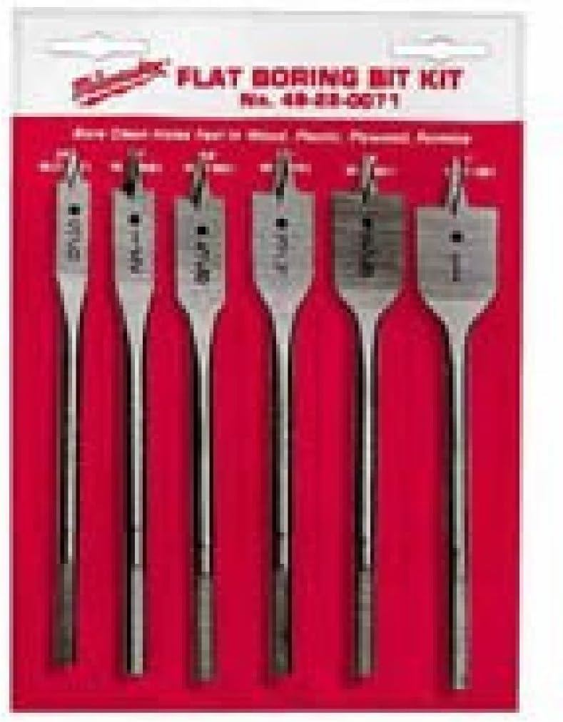 Flat Boring Bit Kit - 49-22-0071 Flat Boring Kit