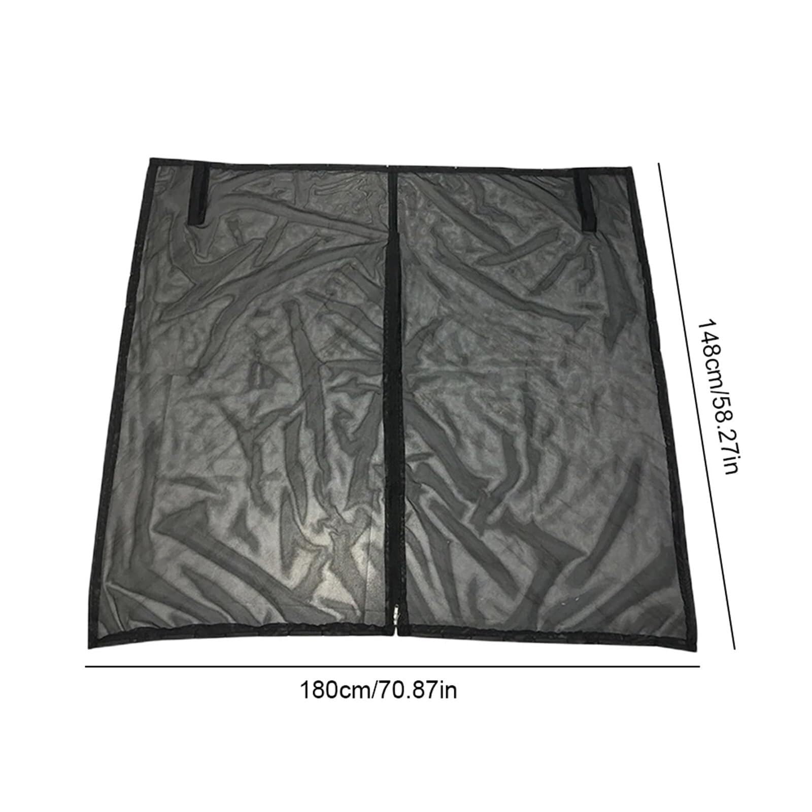 Rideau Voiture,Rideau Occultant Voiture Rideaux de confidentialité for Porte Coffre Camping-Car, Protection UV, Pare-Soleil Voiture for Visite Autonome, Camping en Plein air(180 * 148cm)