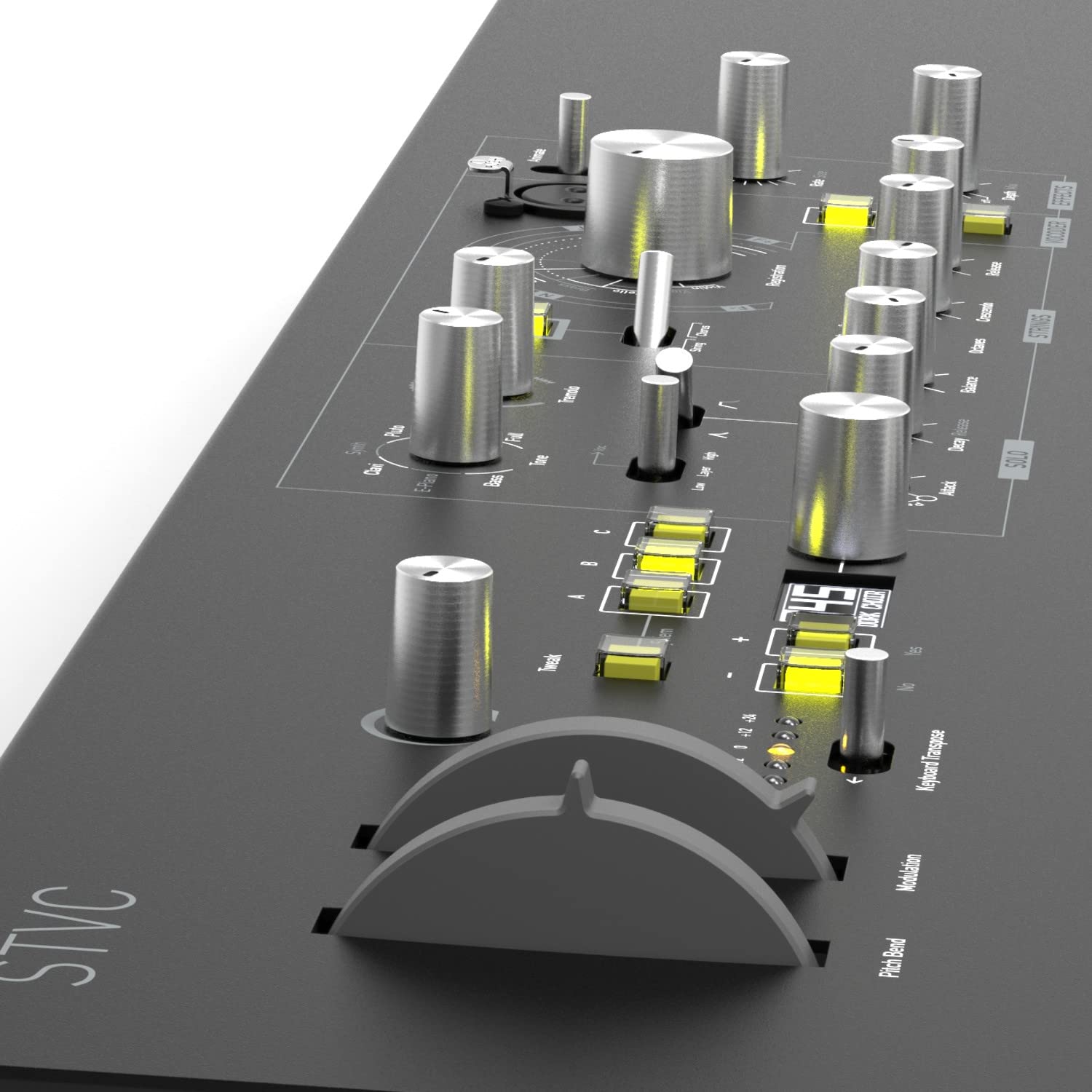Sintetizzatore polifonico a corde con funzione vocoder