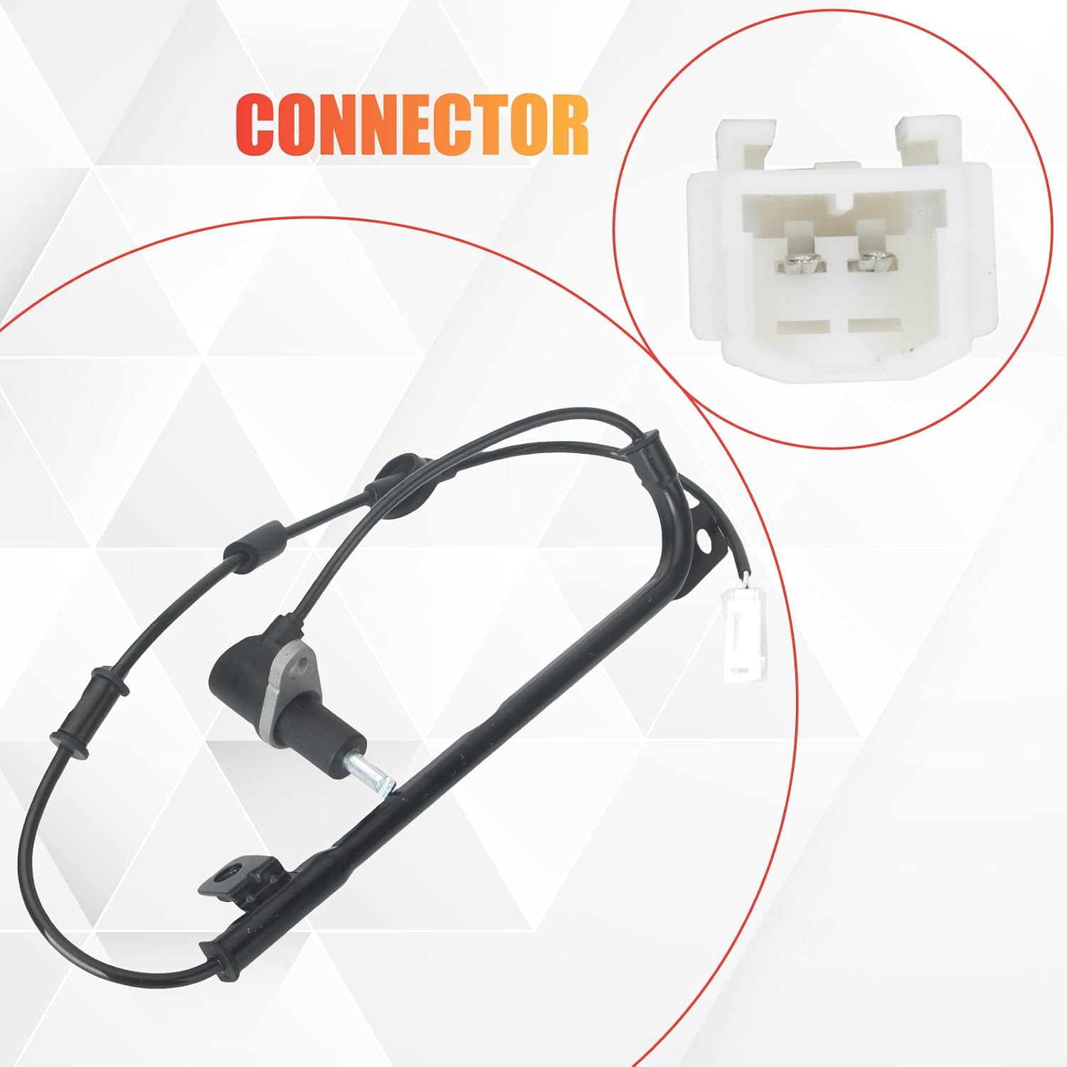ALS821 Rear Right ABS Wheel Speed Sensor Compatible with Impreza 2002 2003 2004 2005 2006 2007 2.0L 2.5L H4