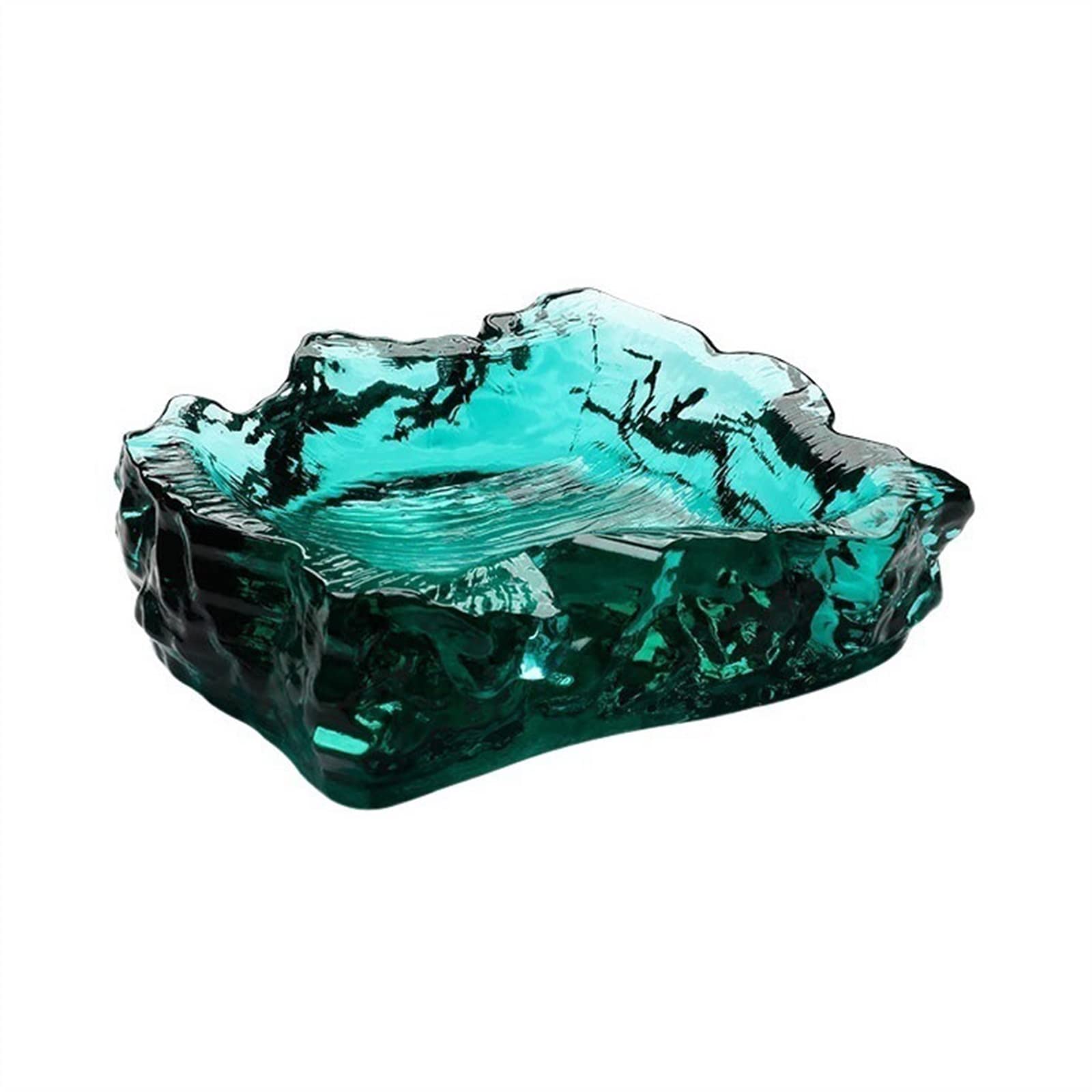 Gthtuhfd Light Ash Tray Handmade Glass Ashtray Color Fashion Interior Decoration Luxury Cigarette Ashtray Ashtray For Outside Patio