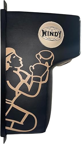 Miniatura 3 de Windy Saco de boxeo de montaje en pared para entrenamiento de artes marciales mixtas, color negro