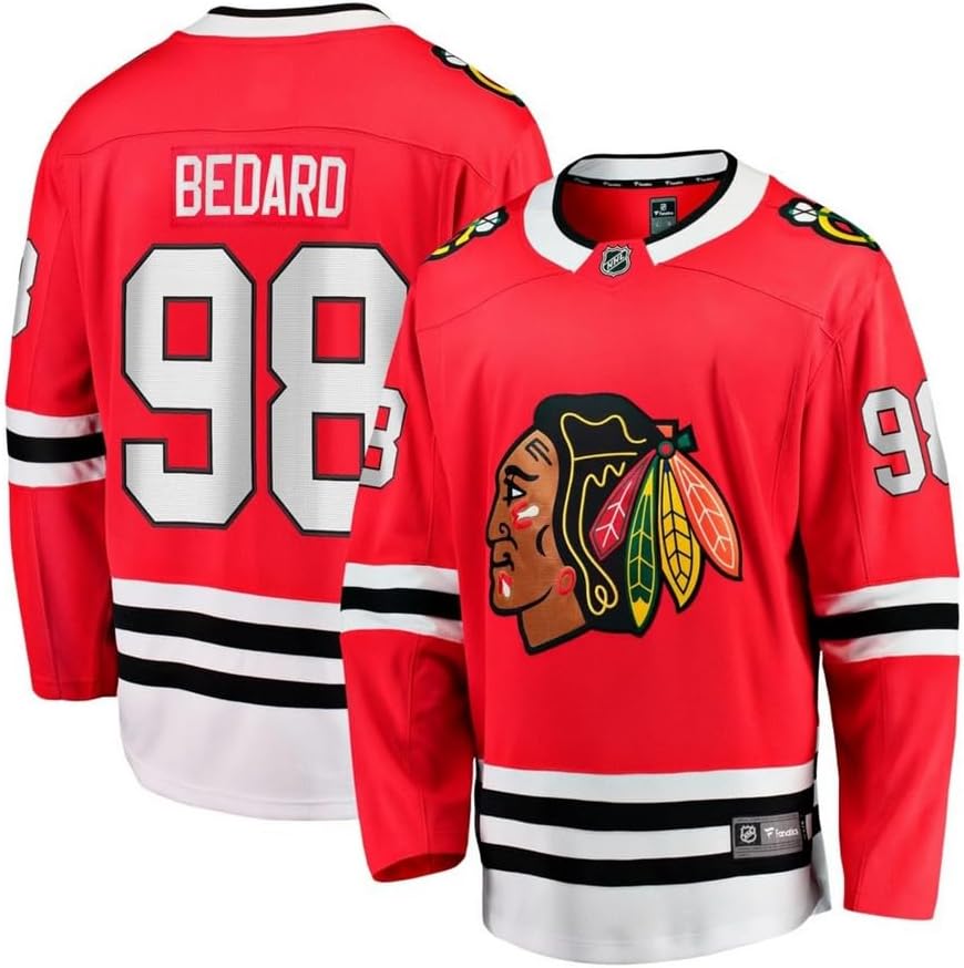 Fanatics: Chicago Blackhawks - Connor Bedard Breakaway Hockey Jersey (XL) Red