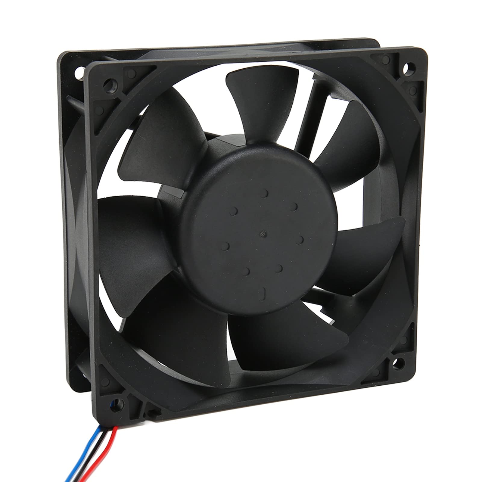 Tyenaza CPU Cooling Fan, 120mm 24V 0.75A 1300RPM Quiet 3Pin Connector Easy Installation PC Cooling Fan for Computer Chassis