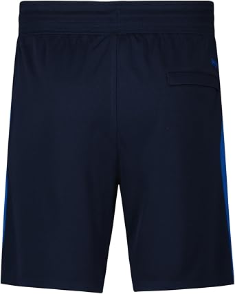 Messi Men's Lifestyle Closed Eye Mesh Shorts with Drawstring, Comfortable Fit, 100% Polyester