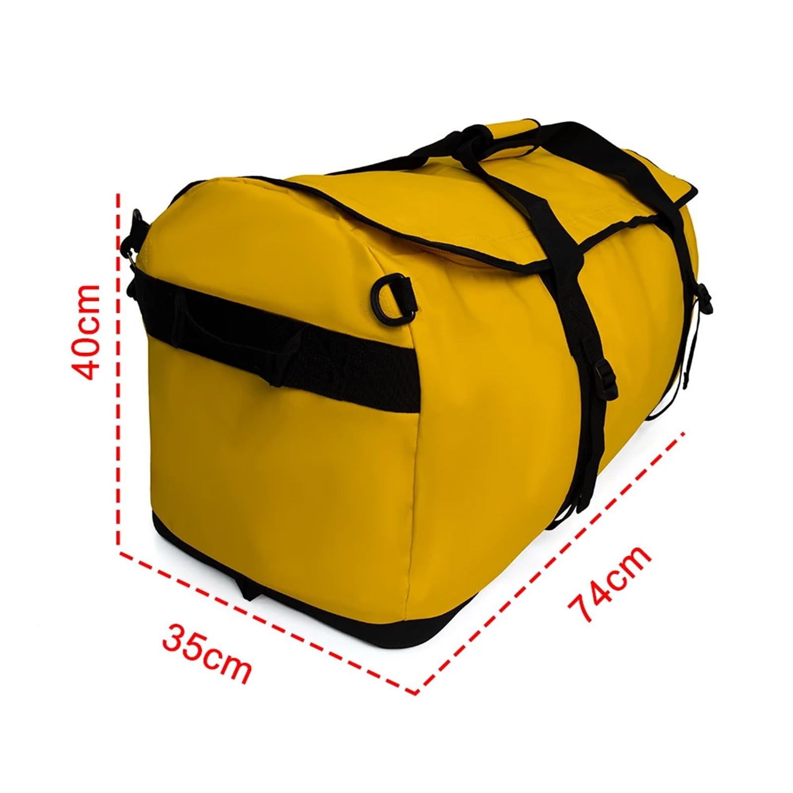 Dry Bag 80L Outdoor Wasserdicht Duffle Reise Dry Duffel Bag Heavy Duty Tasche mit Riemen und Griffen for Rafting, Boot
