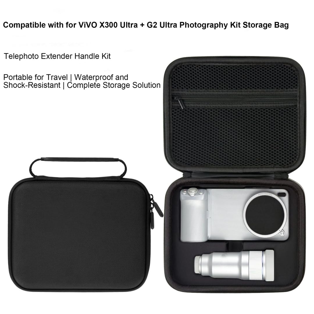 Funda protectora para cámara Vivo X300 Ultra G2/G2 Ultra, impermeable, a prueba de golpes, para teleobjetivo, extensor y asa, Black, /