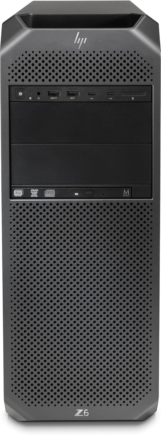 HP Z6 G4 Workstation Tower | 2X CPU Intel Xeon XEON GOLD 6230 3.9Ghz | Ram 32Gb | SSD 1000 GB | Nvidia Quadro P4000 8GB | Windows 11 Pro (Ricondizionato) (Z6G4 2X CPU XEON GOLD P4000 32GB)