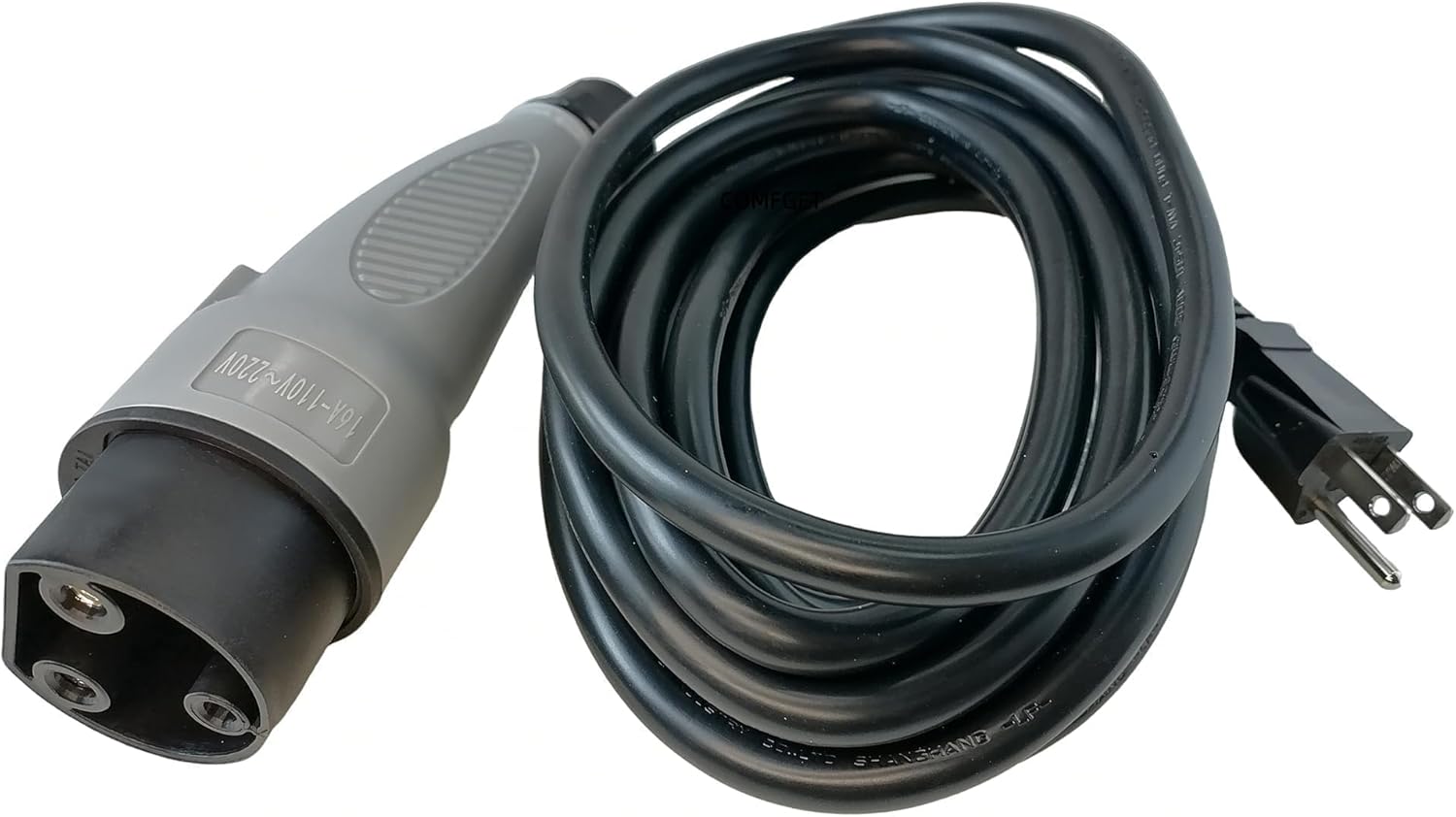 16.4 ft UL Listed Golf Cart Charging Power Cord Assembly for MadJax XSeries Storm, Star, Denago, Breezy EV, Replaces OEM# 2CR910, Heavy Duty Charge Cable