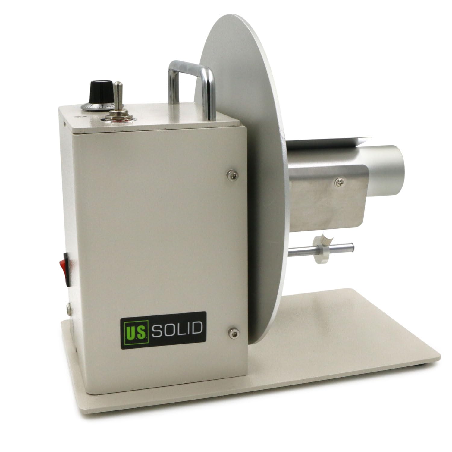 Automatischer Etikettenaufwickler R9 – 120 Mm Breite, Bidirektional, Synchronisiert Mit Druckern, Edelstahl 304 & Aluminium 6061