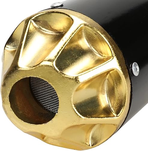 Miniatura 24 de FVRITO Silenciador de escape de alto rendimiento Kit de montaje de tubo silenciador para Honda CRF50 XR50 70cc 110cc 125cc Taotao DB14 DB10 SSR Azul