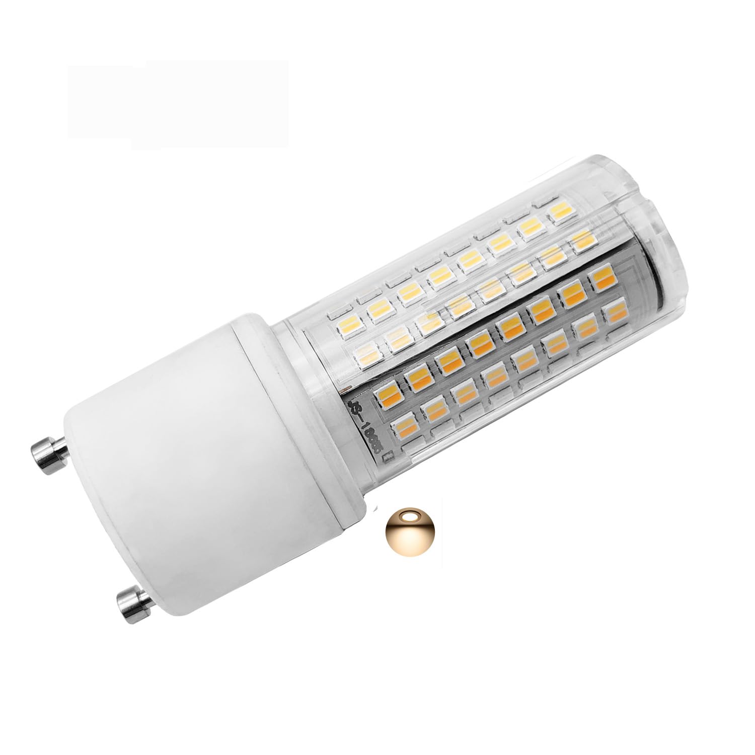QLEE Slim GU24 LED Bulb for Bathroom Ceiling Fan 3000K Warm White 2 Prong Light Bulbs 120 Watt Equivalent Bathroom Exhaust Fan Light Bulb Short Twist Lock T2 Spiral CFL Replacement 1400 Lumens