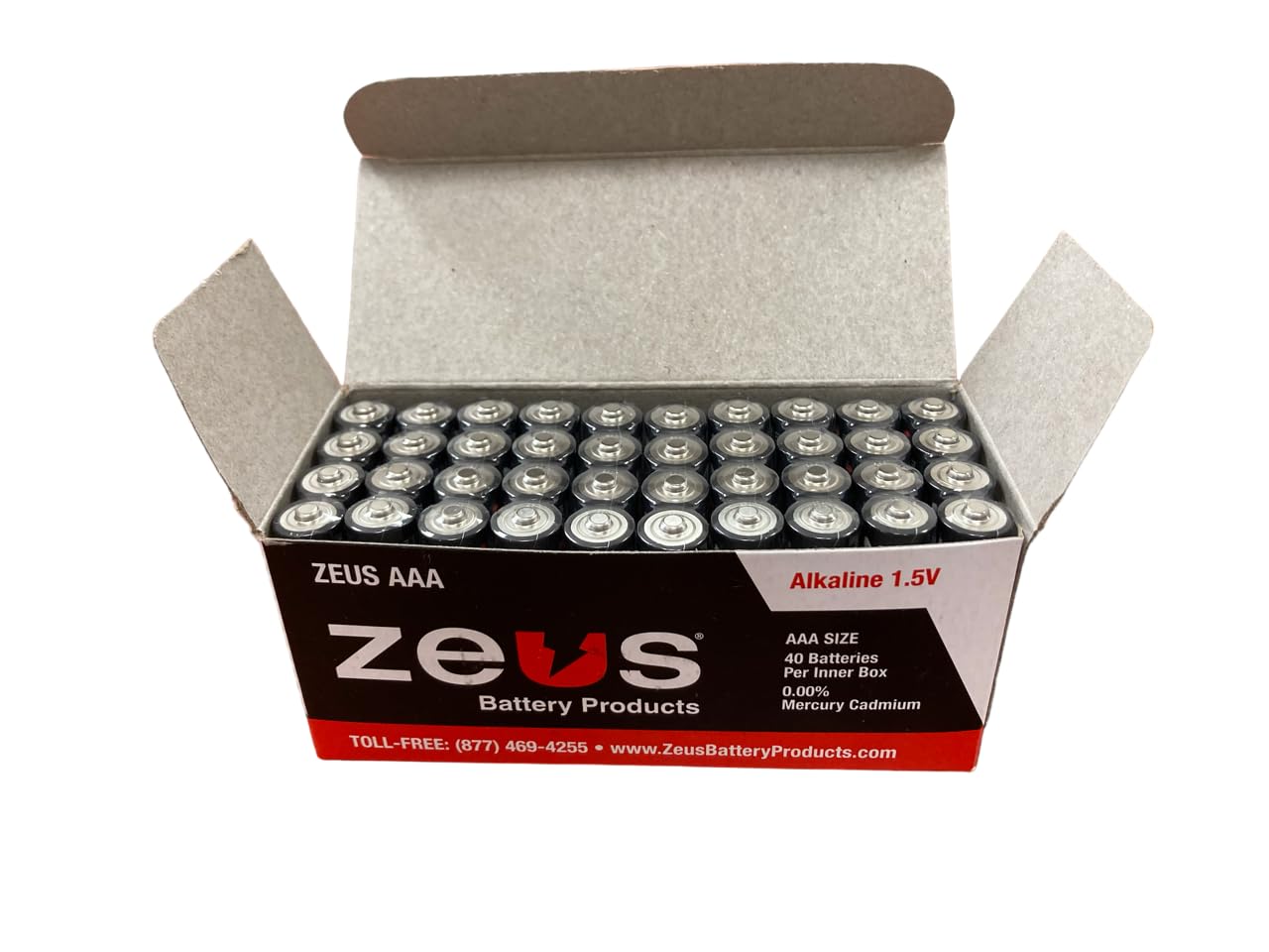 Amazon.com: Zeus AAA Battery, 40-Count : Health & Household