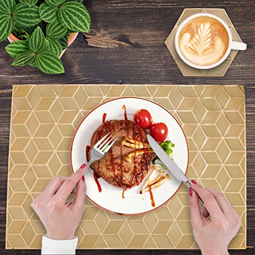 Tovagliette Americana Plastica Lavabili,Facile