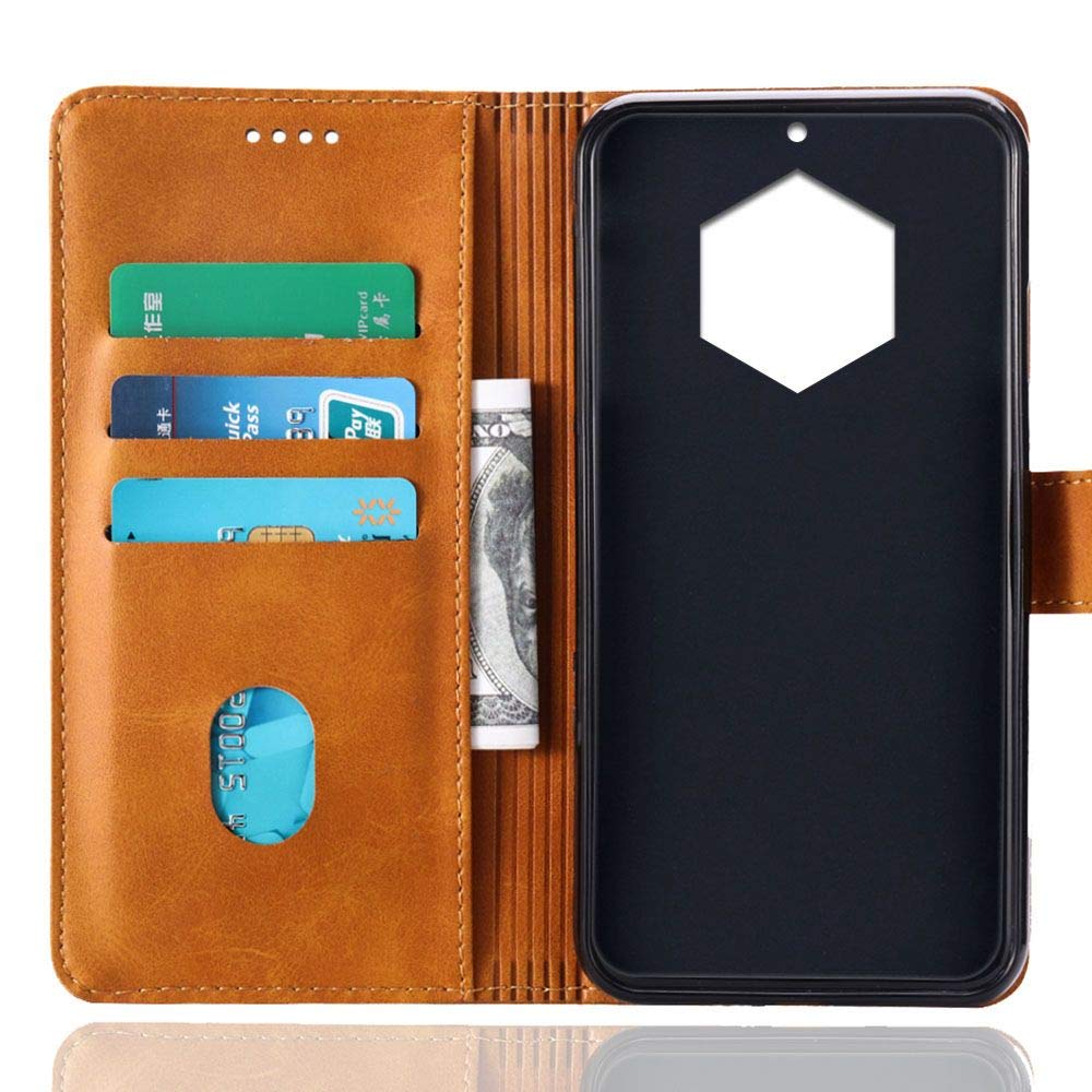 Custodia per Nokia 9 PureView Portafoglio Cover Ecopelle Magnetica