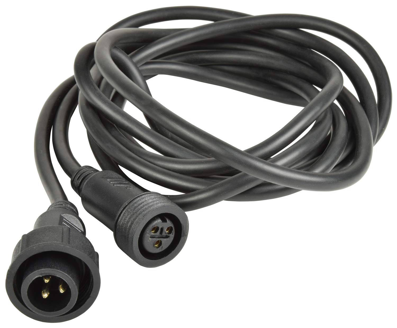 QTX | 10m Weatherproof DMX Extension Lead for Outdoor PARCans – Heavy-Duty IP65 Rated Cable, Flexible Stage and Event Lighting Signal Connector for Indoor and Outdoor Use