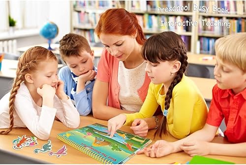 Miniatura 2 de Libro ocupado para niños pequeños, libro Montessori ocupado, actividades preescolares de aprendizaje temprano, juegos para niños, libro para niños,