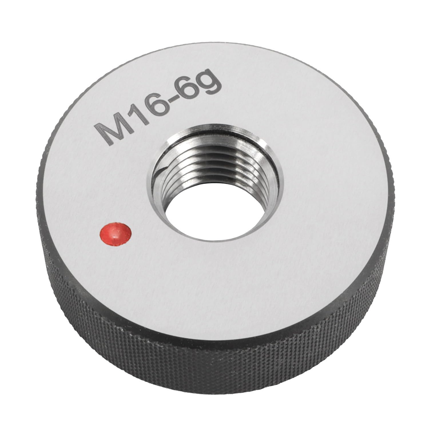 ASIMETO Ausschuss-Gewindelehrring M10 6g, metrisches ISO-Regelgewinde