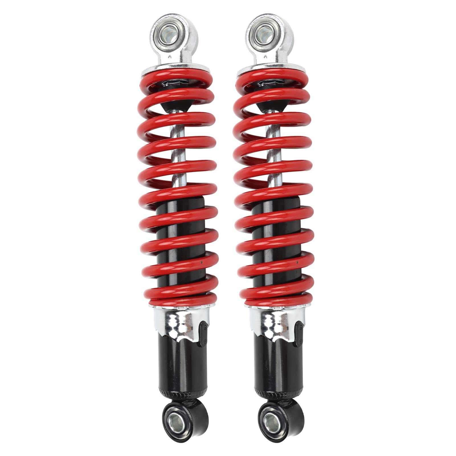 Generic Amortyzator Zawieszenia Motocykla Regulowany Amortyzator 250 Mm do Motocykla Dirt Pit Bike ATV o Pojemności 50 Cm3-125 Cm3, materiał ze Stopu Stali o Wysokiej Wytrzymałości