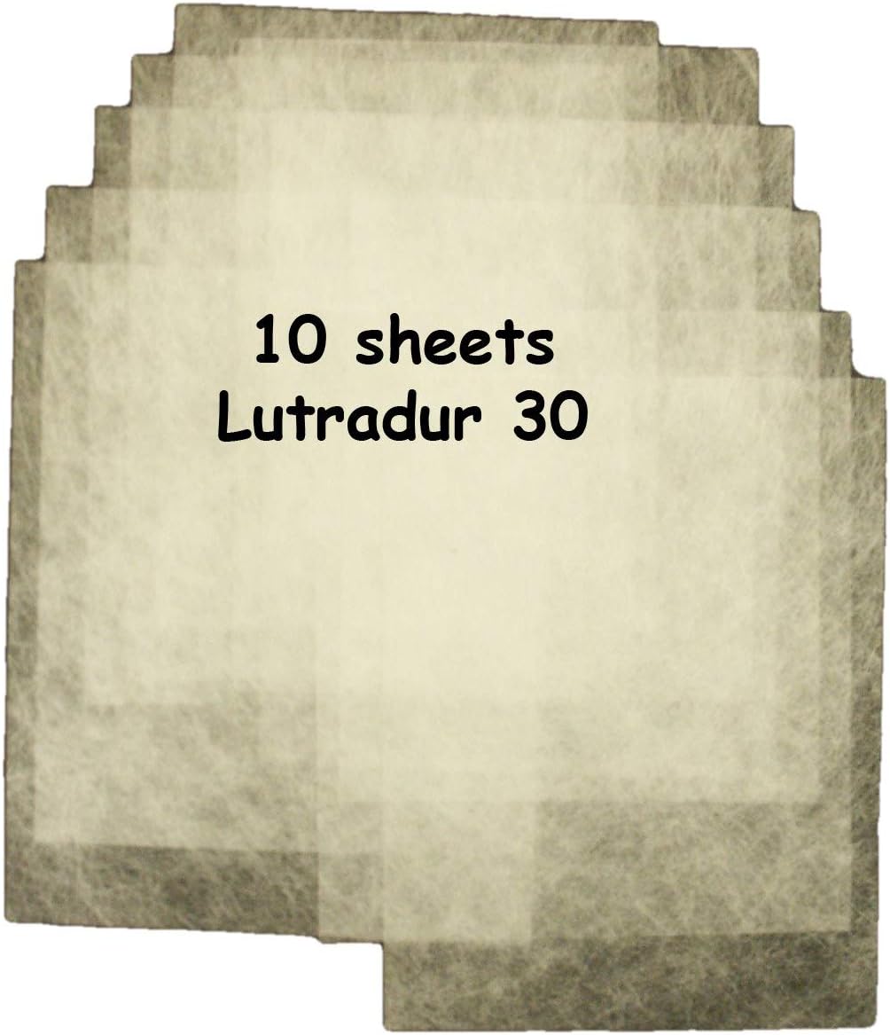 Lutradur 30 - Bumper pack of 10 sheets