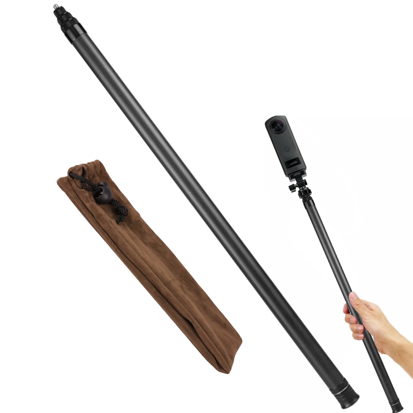 Perche selfie extensible portable pour caméra d'action et voyage - 8