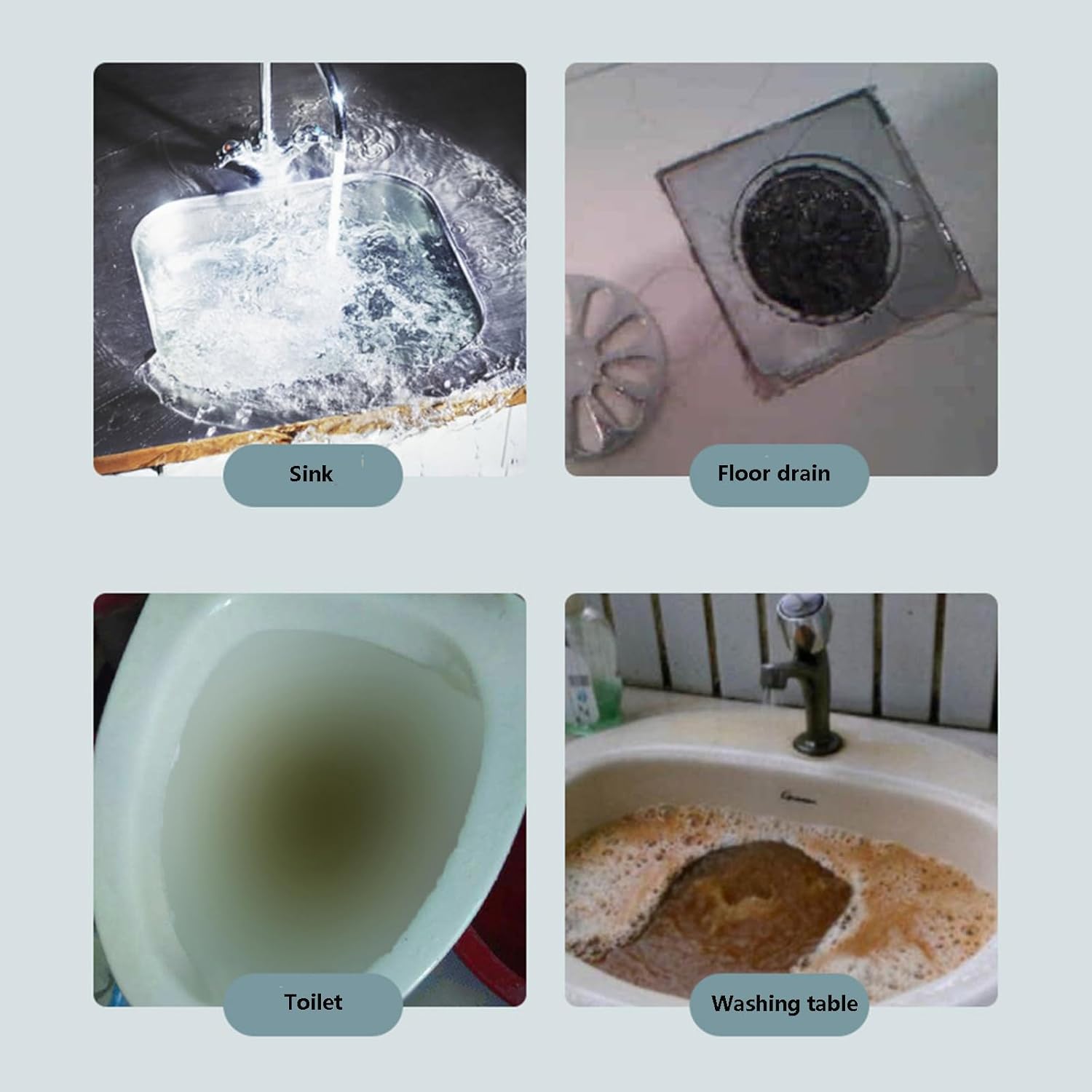 Toilet Plunger,Drain Clog Remover, High-Pressure Air Drain Blaster with Real-Time Barometer Powerful Drain Snake Sink Plunger Plumbing Tools, Plungers for Bathroom, Sink, Floor, Kitchen Clogged