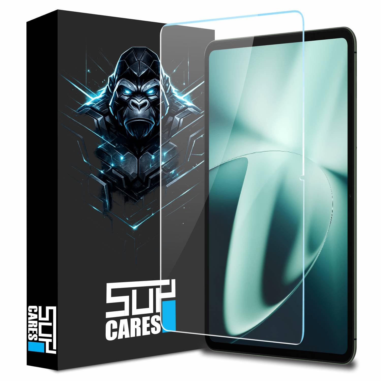 SupCares Tempered Glass for OnePlus Pad (11.61 Inch) With Installation Kit | Military-Grade Gorilla Screen Protector | E
