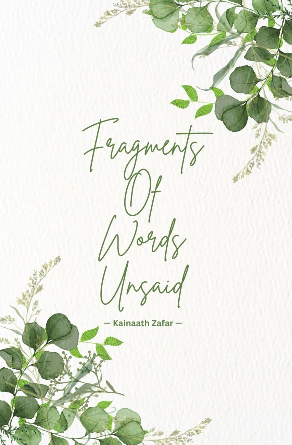Fragments of Words Unsaid