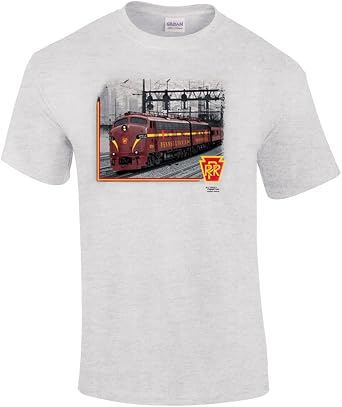 Pennsylvania RR E Units at 39th Street Authentic Railroad T-Shirt Tee Shirt