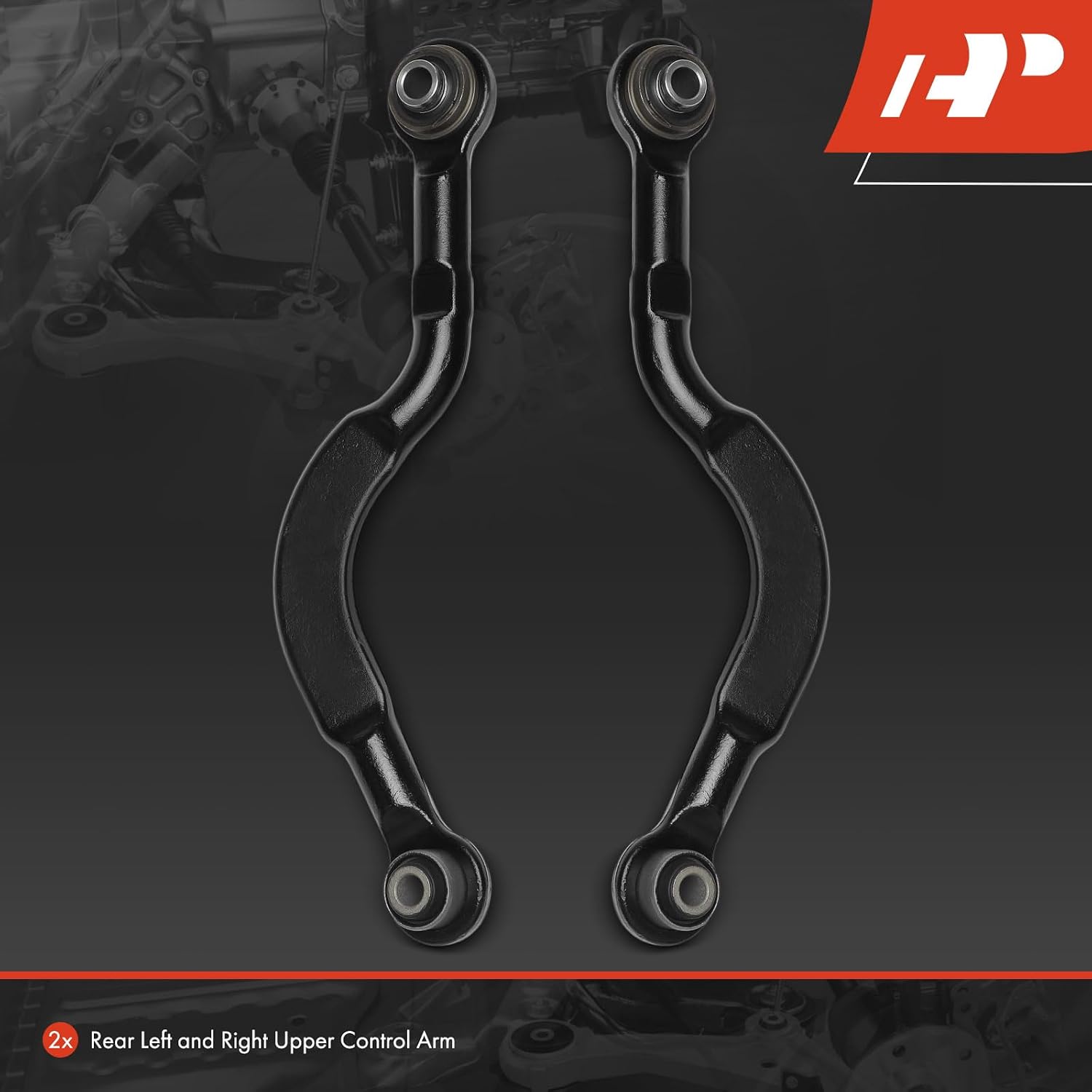 A-Premium 2 x Rear Upper Suspension Lateral Arms, with Bushing, Compatible with Cadillac SRX 2010-2016