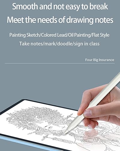 Miniatura 3 de GOUHGKH Lápiz de pantalla táctil, lápiz capacitivo activo compatible con iPad, iPad Pro, iPad Air, iPad Mini, Samsung, teléfono inteligente y