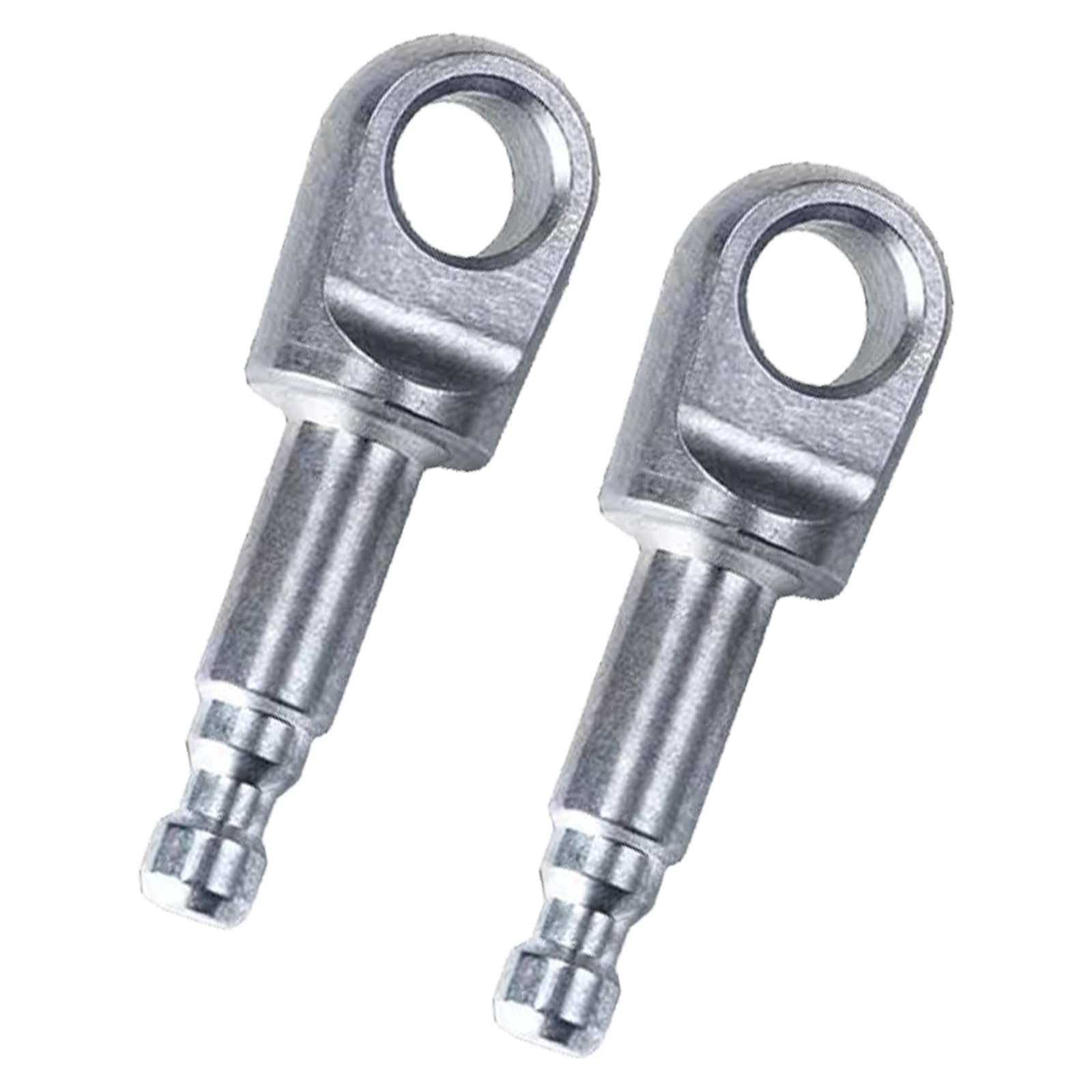 Piceioep 2Pcs Heavy Duty Shoulder Strap Clasps Keyrings Attachment For Hexagonal Shank Tool And Keychains Stainless Keyring Tool Accessory