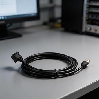 PLC Programming Cable for Siemens LOGO Controller 6ED1057-1AA01-0BA0 USB to Serial Adapter Data Transfer Wire Industrial Automation Tool