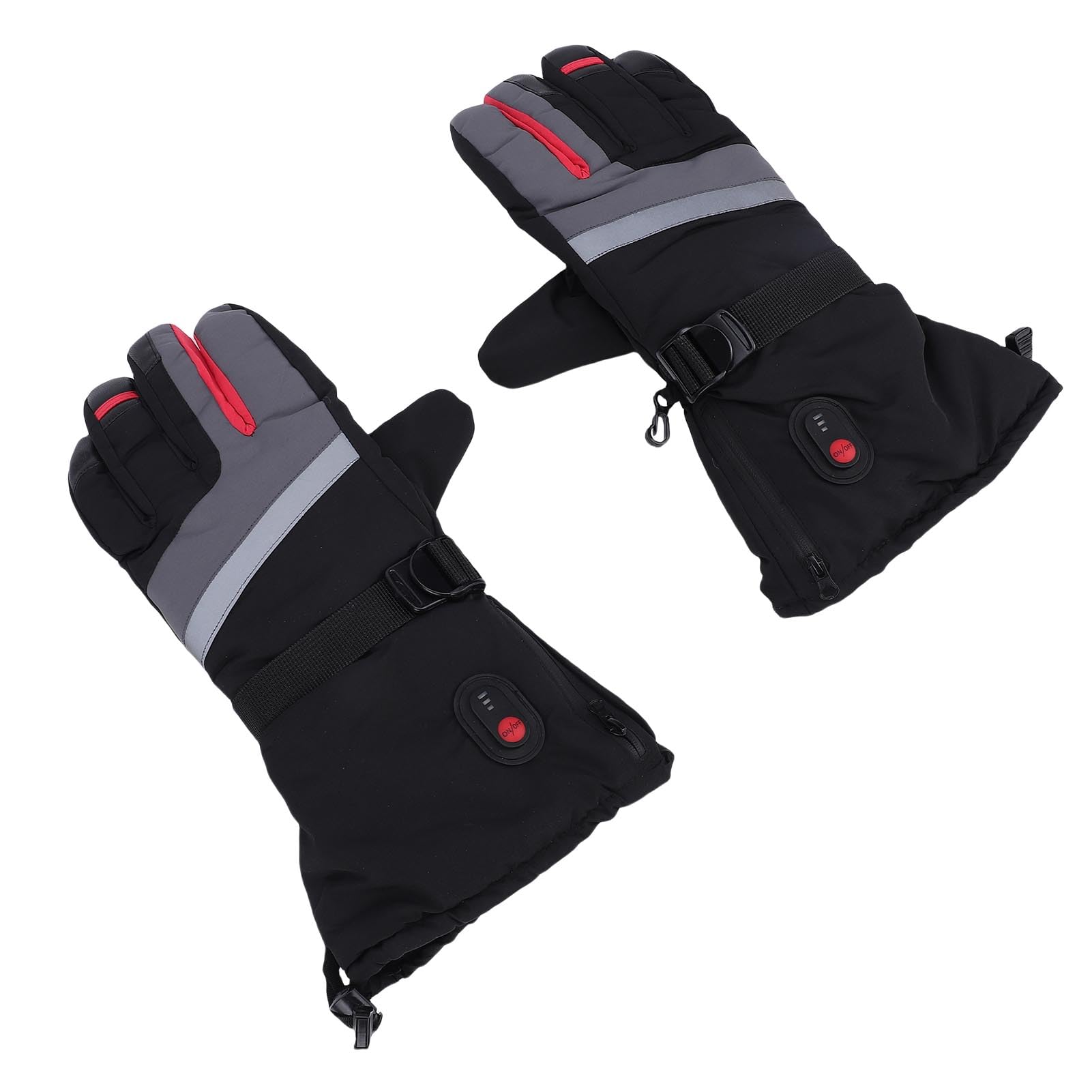 Gants chauffants pour cyclisme, ski, snowboard, randonnée, écran tactile étanche, chauffage électrique