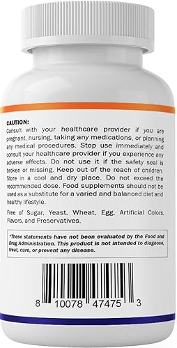 Miniatura 9 de Vitamatic Orotato de litio de 5 mg, 240 cápsulas vegetales, sin OMG, sin gluten.