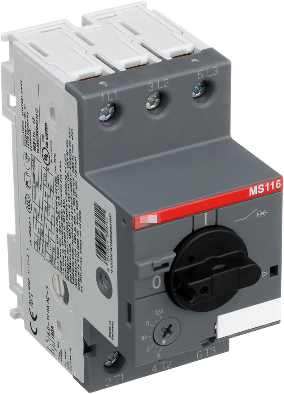 MS116-12 Manual Motor Starter MS11612 Sealed in Box 1 Year Warranty