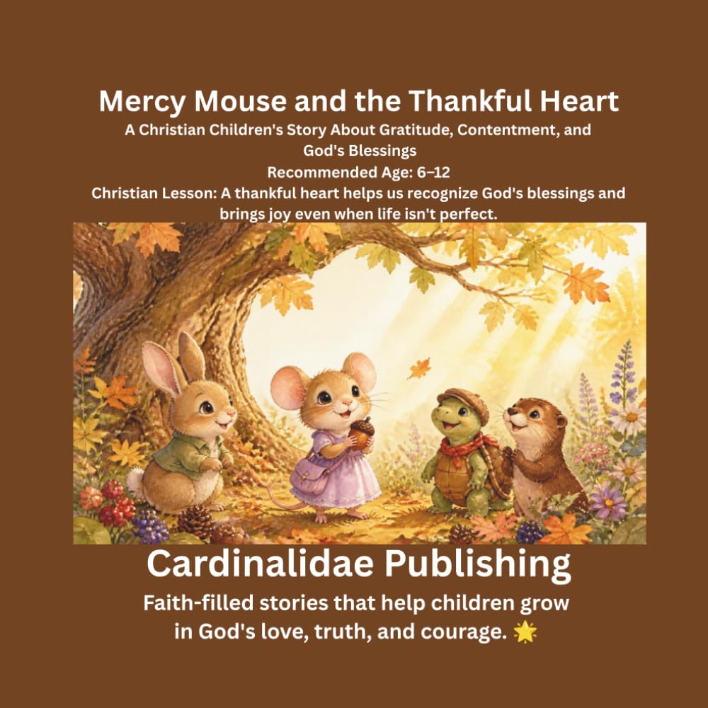 Mercy Mouse and the Thankful Heart: A Christian Children's Story About Gratitude, Contentment, and God's Blessings