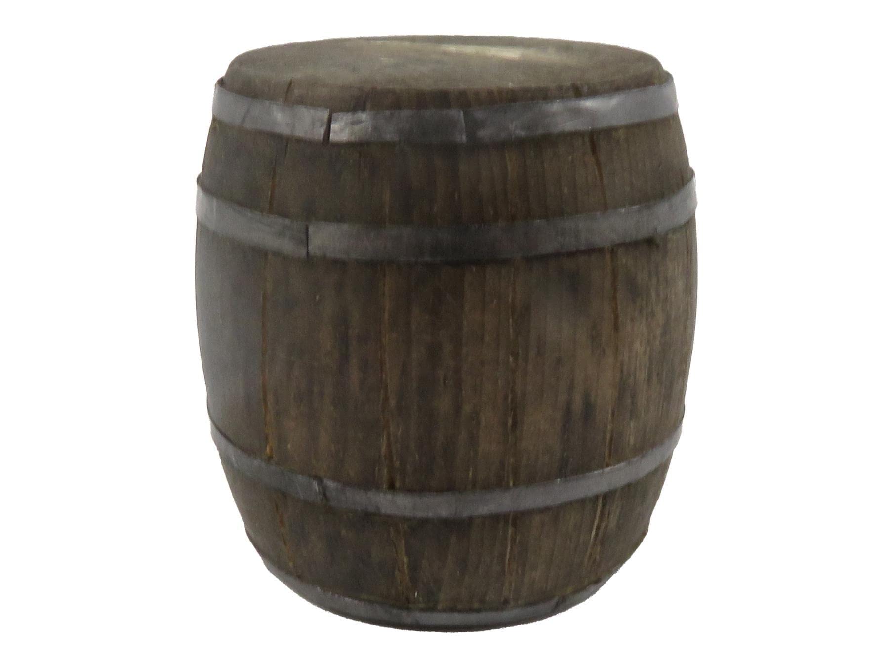 Dolls House Brown Barrel Butter Churn Aged Wooden Miniature Farm Kitchen Accessory 1:12 Wooden