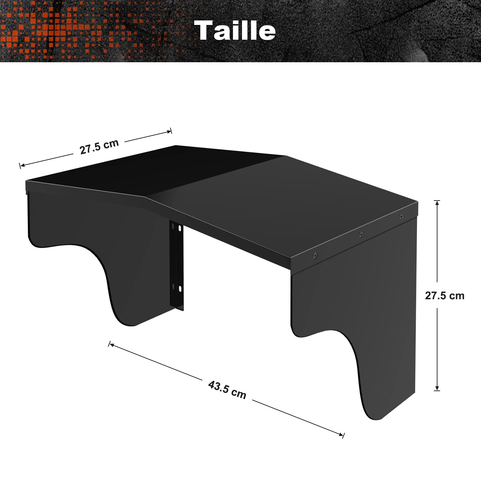Wallbox Protection Contre Les intempéries, auvent pour Colonne de Charge Toit de Protection pour Station de Charge de Voiture électrique Accessoires pour Wallboxe, Protection Contre la Pluie