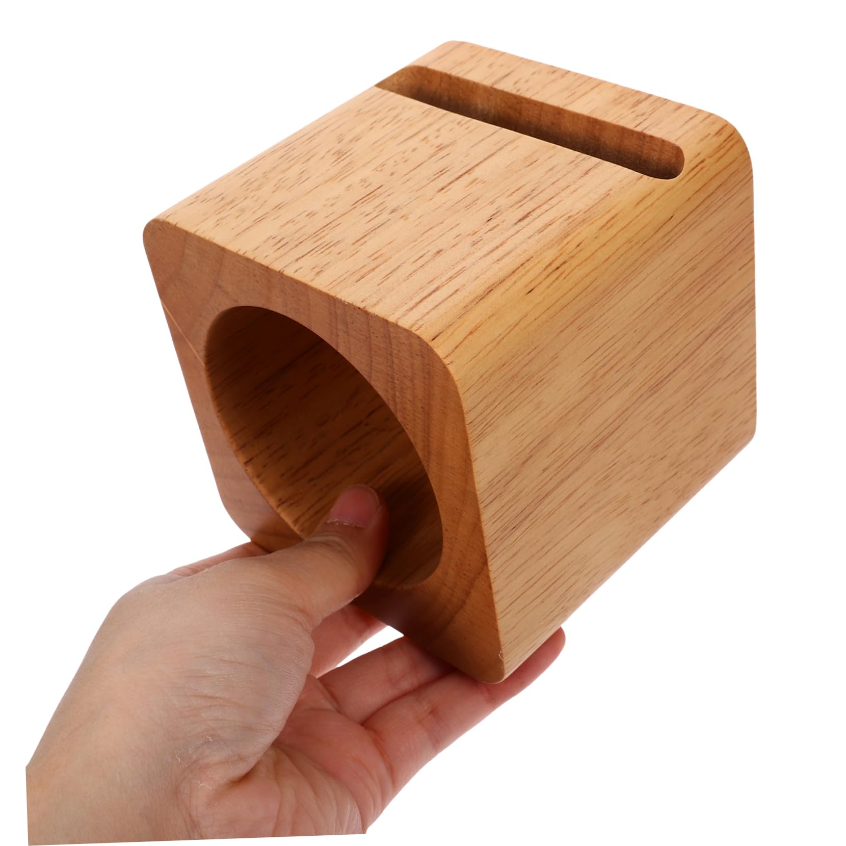 Homoyoyo Soporte de Madera para teléfono móvil Pararse Soporte para Amplificador de teléfono móvil celulares de Escritorio Bambú