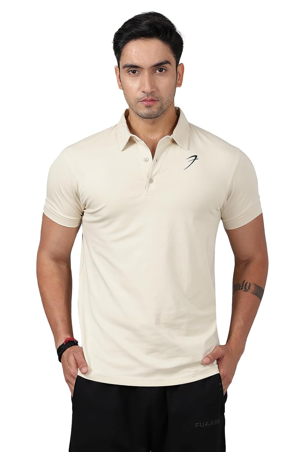 FUAARK Men’s Slim Fit Polo T-Shirt