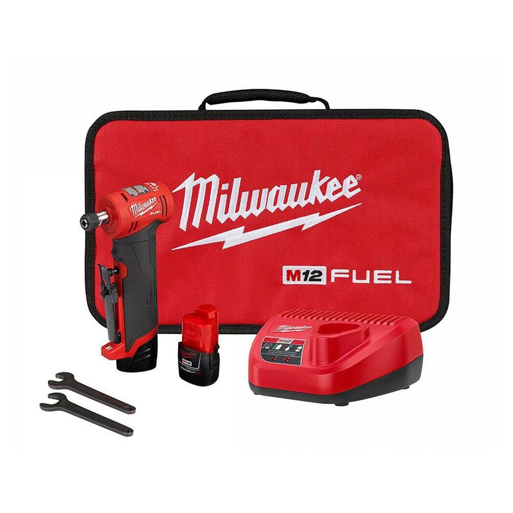 M12FDGA-422B 12v Die Grinder Kit, Red