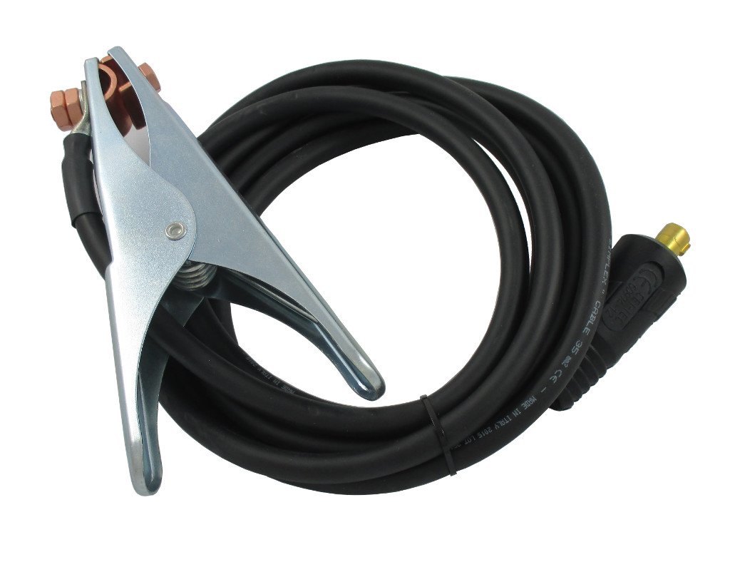 Solter - Conjunto de Pinza de Masa 3M Cu, 35 mm, 35-50 mm, 400A, Accesorios de Soldadura,