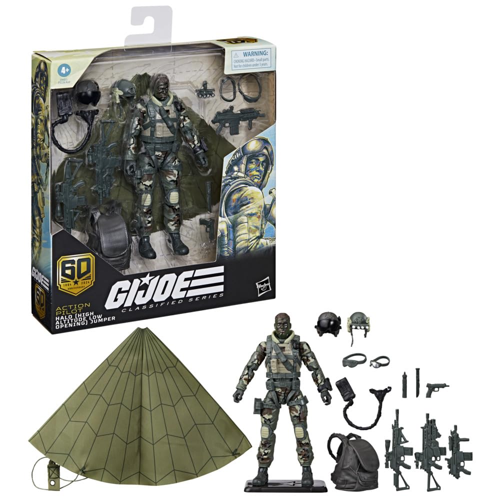 G.I. Joe Classified Series 60th Anniversary Action Pilot - HALO