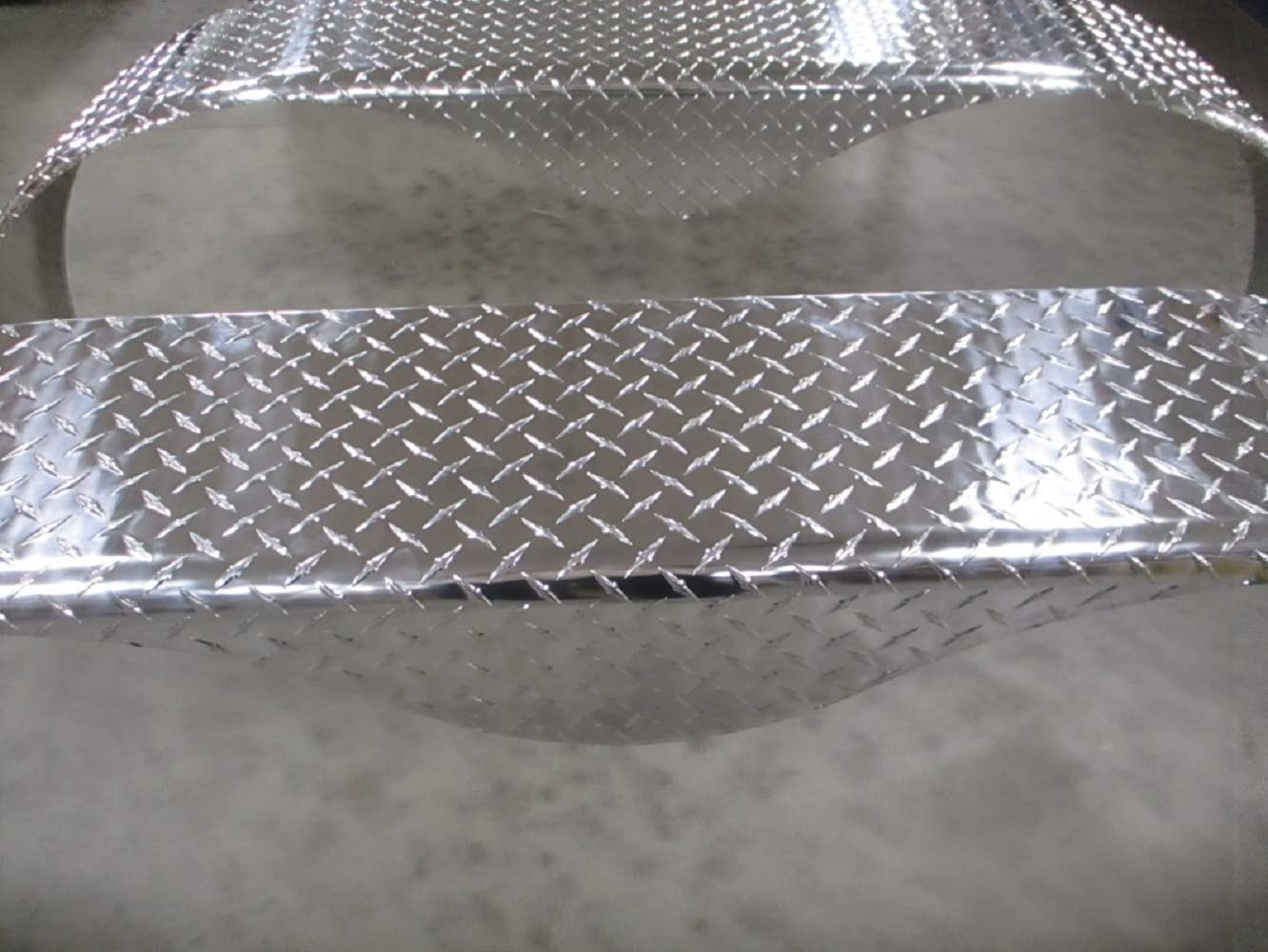 (2) Tandem Fenders Aluminum Tread Plate Cargo Trailer Fenders 66