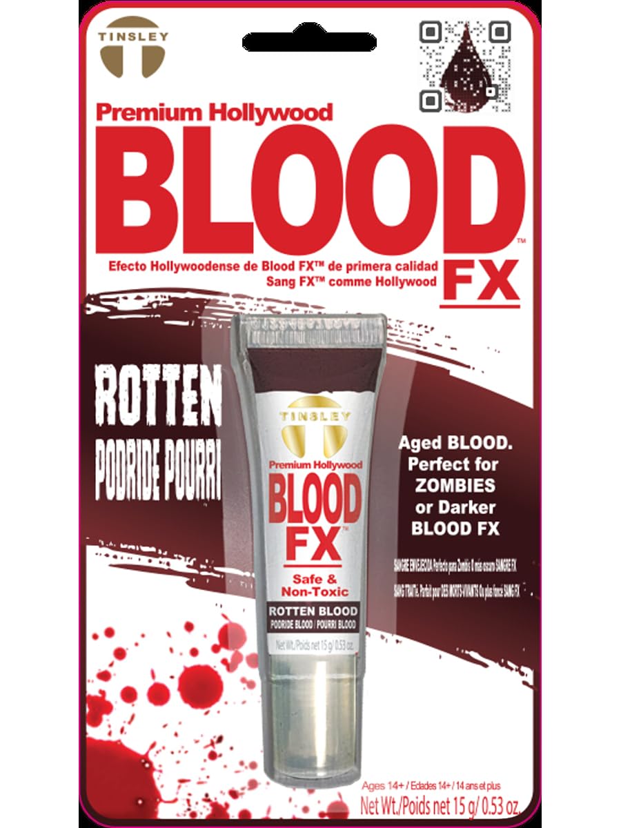 Loftus International Tinsley Transfers Zombie Rot Effects Fake Blood Fx Dark Red Novelty Item