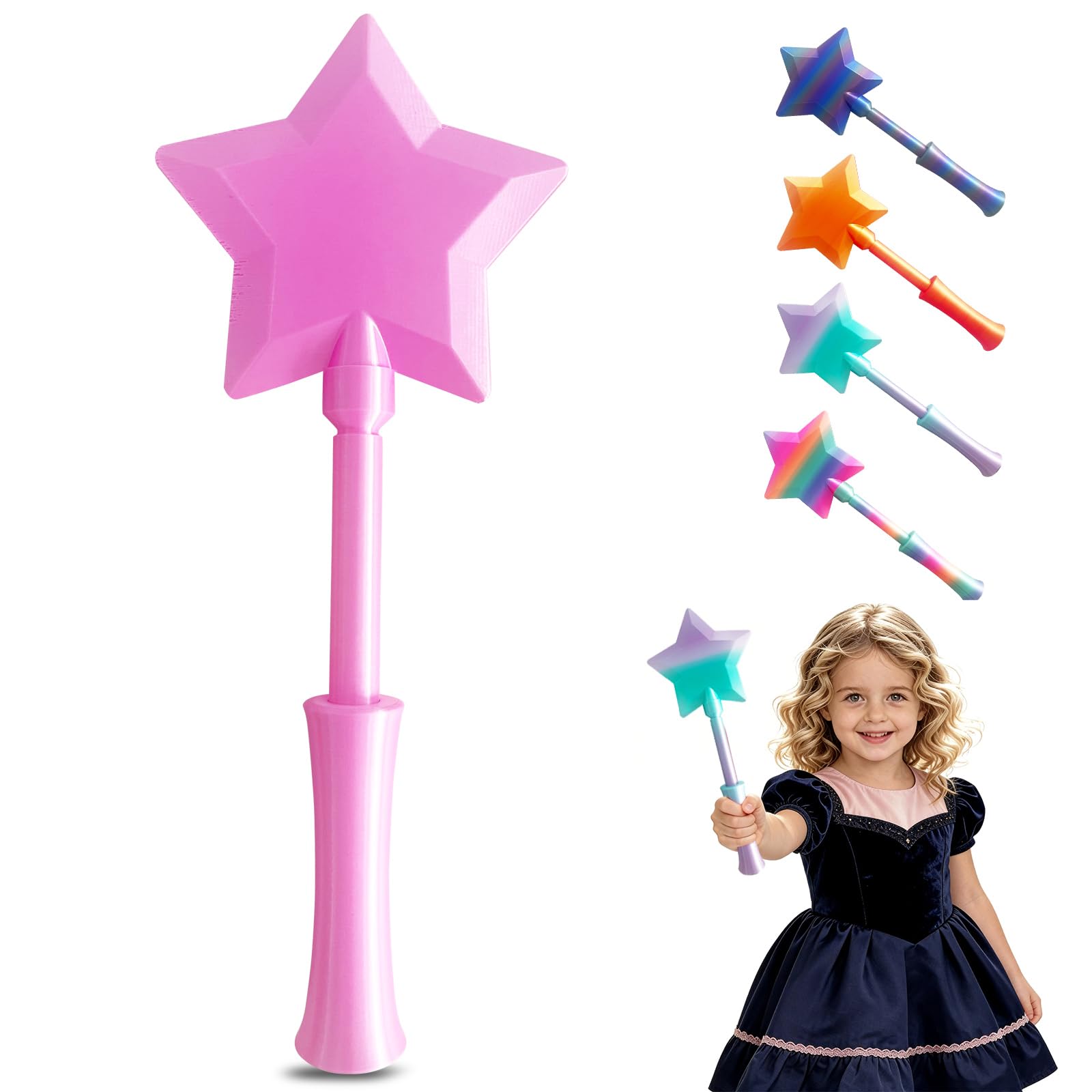 Credit Card Wand,3D Printed Tap to Pay Wand Card Holder with Hidden Slot,Credit Card Holder Wands,Easy Checkout for Contactless Payment,Novelty Gift for Kids and Adults Party(E) — view 11
