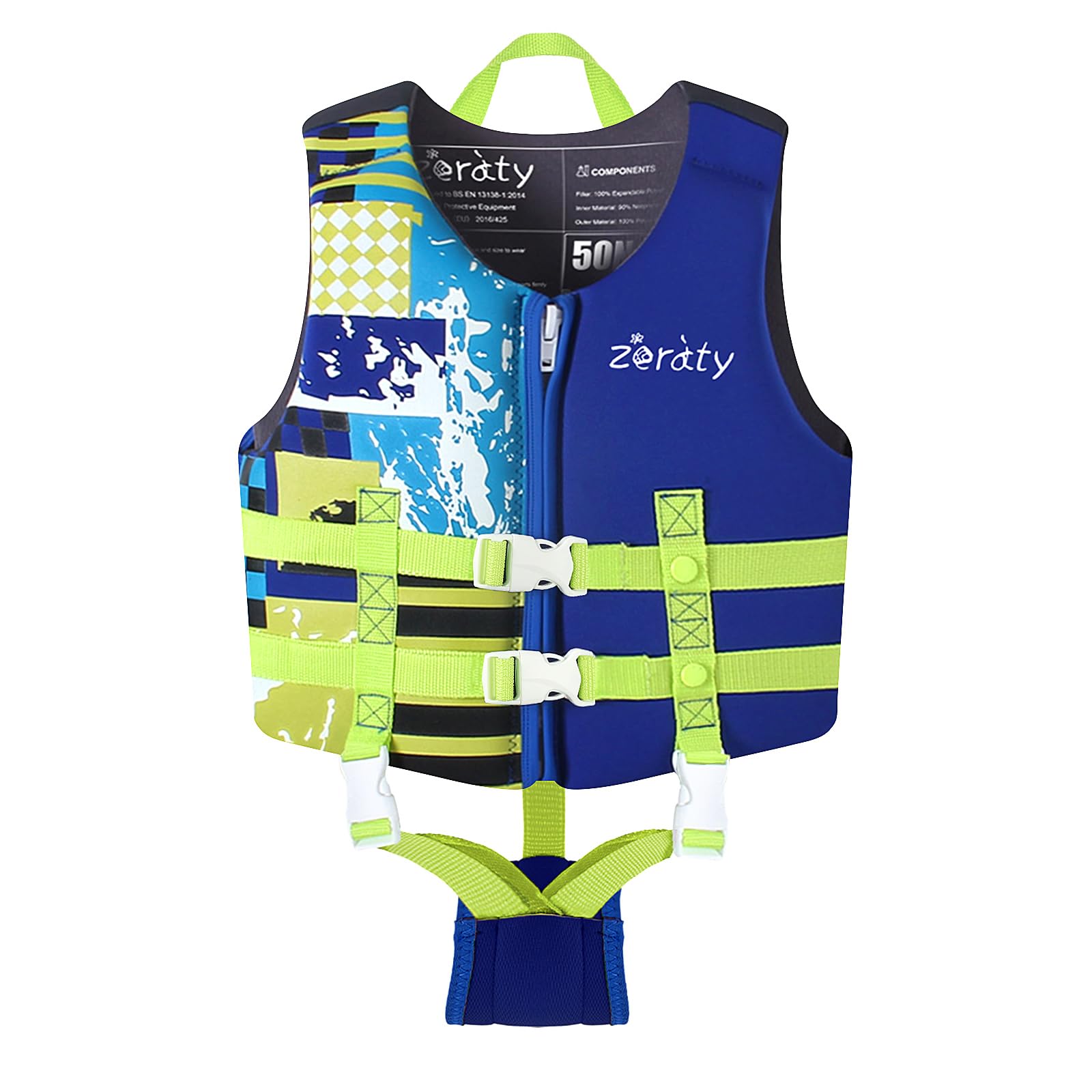 Zeraty Kinder Schwimmweste für Kleinkinder mit Armbändern Floatation Sleeves Alter 1-9 Jahre / 22-50 lbs