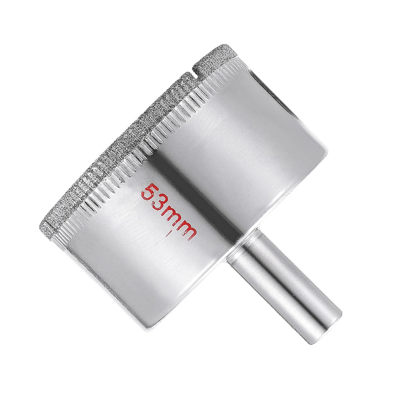CoCud Diamond Drill Bits, 53mm Cutting Diameter, Nickel-Plated Coating Diamond Core Drill Hole Saws - (Applications: for Glass Precision Drilling Bits Tools), 1-Pieces